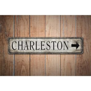 Charleston-Arrow-Sign-Premium-Quality-Rustic-Metal-Sign-Images