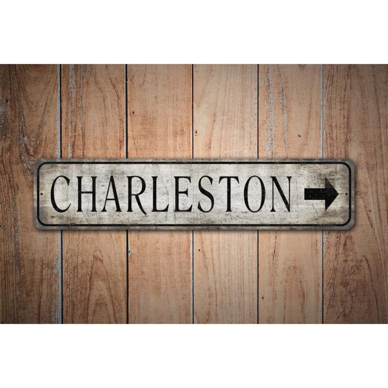 Charleston-Arrow-Sign-Premium-Quality-Rustic-Metal-Sign-Images