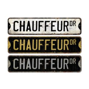 Chauffeur-Premium-Quality-Rustic-Metal-Sign-2