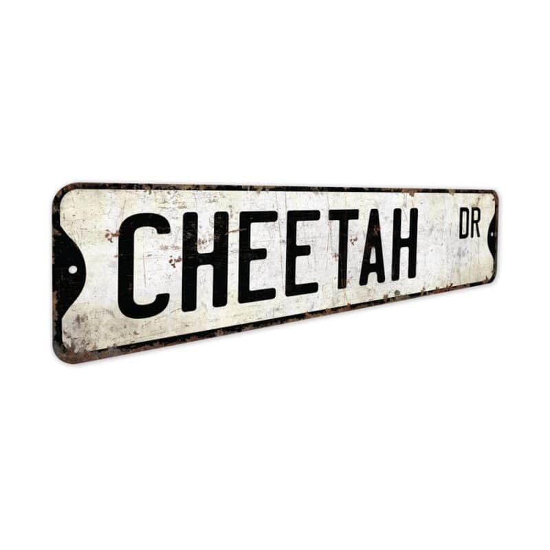 Cheetah-Premium-Quality-Rustic-Metal-Sign-3