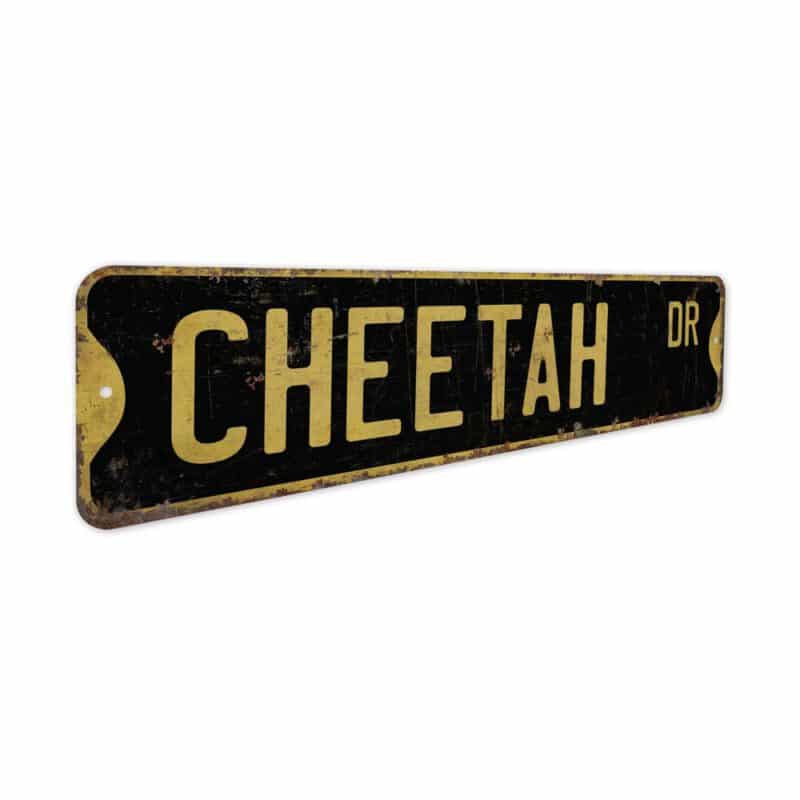 Cheetah-Premium-Quality-Rustic-Metal-Sign-5