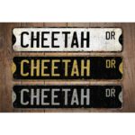 Cheetah-Premium-Quality-Rustic-Metal-Sign-Images