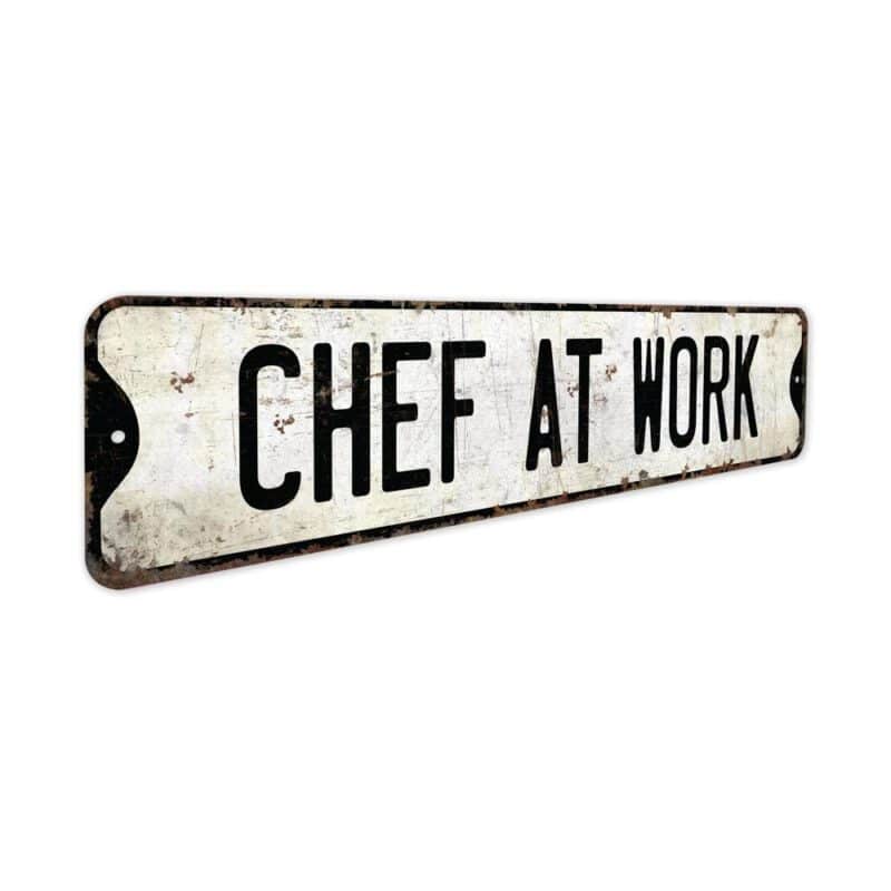 Chef-At-Work-Premium-Quality-Rustic-Metal-Sign-3