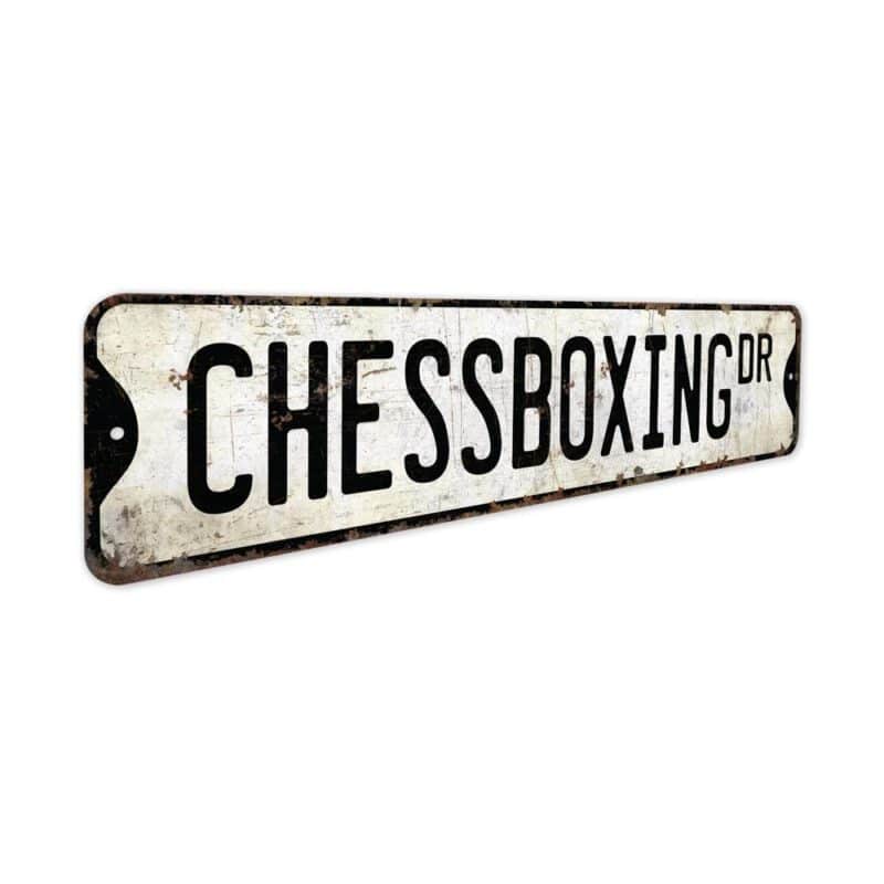 Chessboxing-Premium-Quality-Rustic-Metal-Sign-3