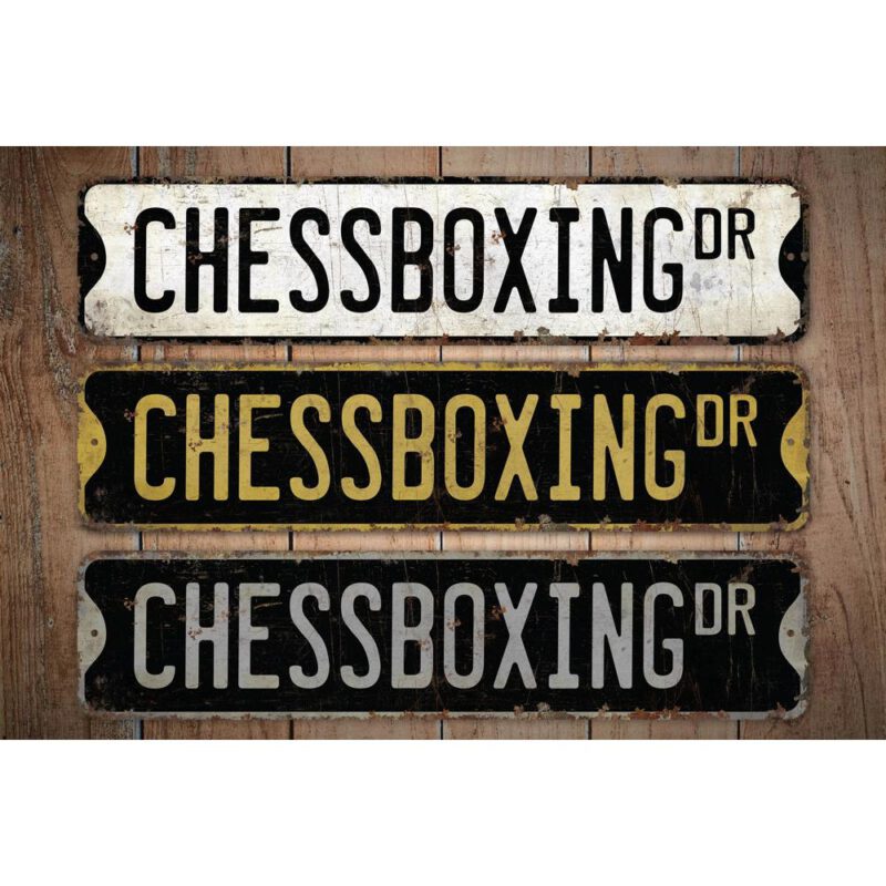 Chessboxing-Premium-Quality-Rustic-Metal-Sign-Images