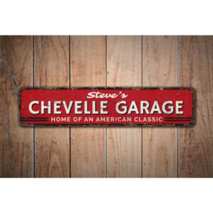 Chevelle-Garage-Sign-Premium-Quality-Rustic-Metal-Sign-Images