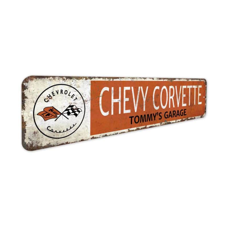 Chevy-Corvette-Sign-Premium-Quality-Rustic-Metal-Sign-3