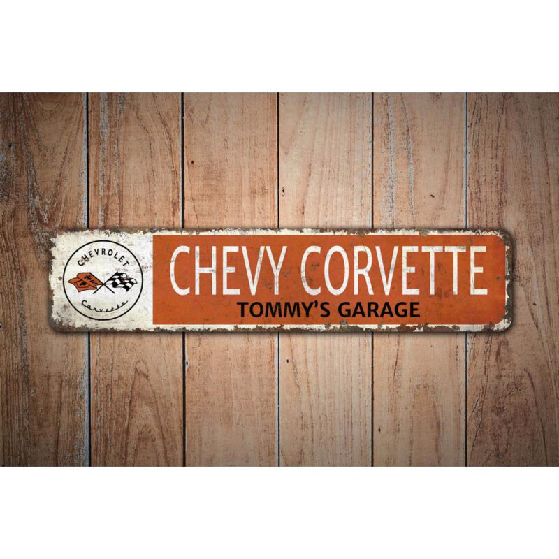 Chevy-Corvette-Sign-Premium-Quality-Rustic-Metal-Sign-Images