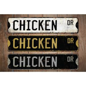 Chicken-Premium-Quality-Rustic-Metal-Sign-Images