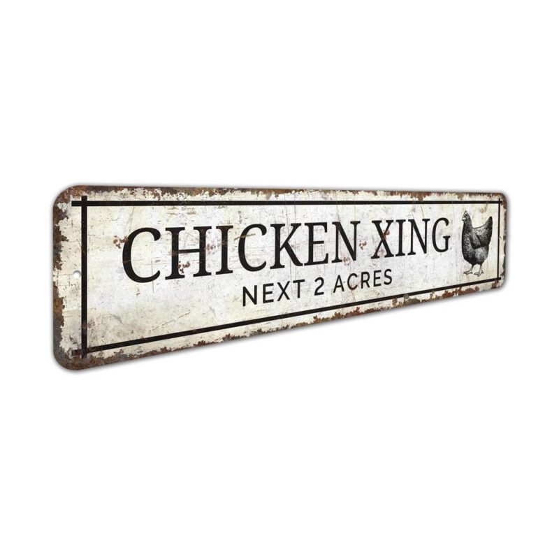 Chicken-Xing-Premium-Quality-Rustic-Metal-Sign-3