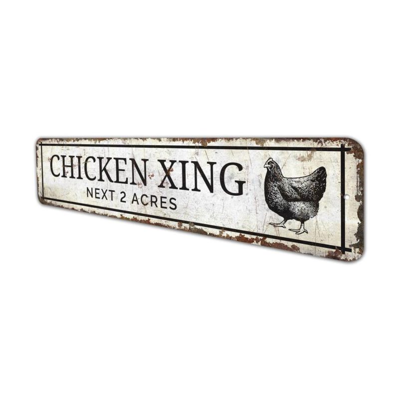 Chicken-Xing-Premium-Quality-Rustic-Metal-Sign-4