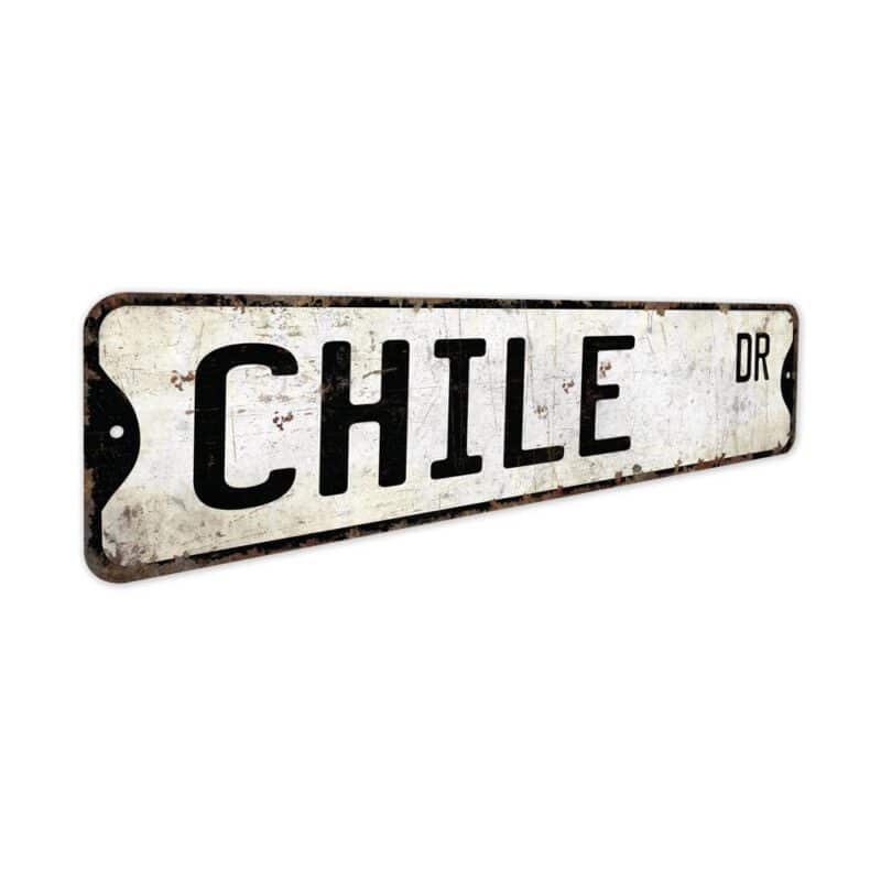 Chile-Premium-Quality-Rustic-Metal-Sign-3