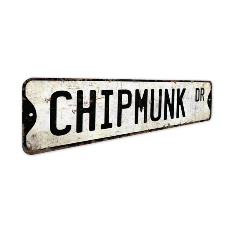 Chipmunk-Premium-Quality-Rustic-Metal-Sign-3