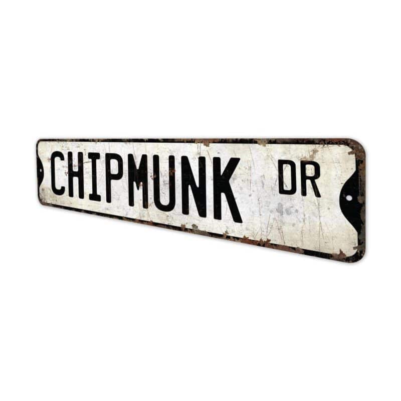 Chipmunk-Premium-Quality-Rustic-Metal-Sign-4