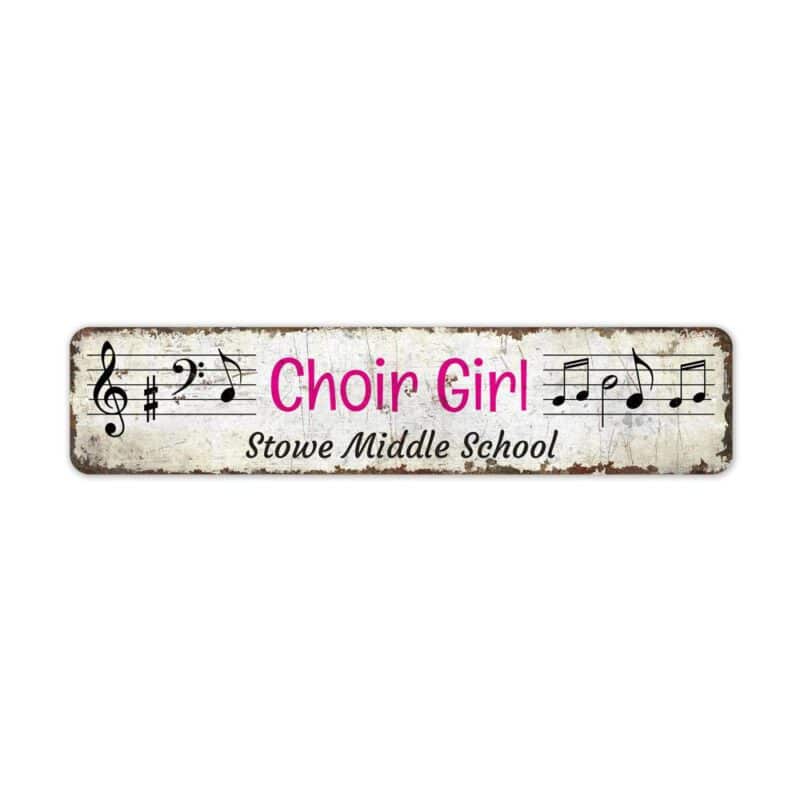 Choir-Girl-Premium-Quality-Rustic-Metal-Sign-2