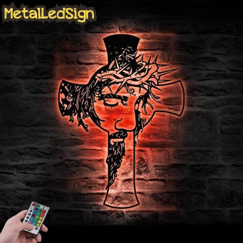 Christ-Jesus-Cross-Metal-Wall-Art-LED-Light-5.jpg