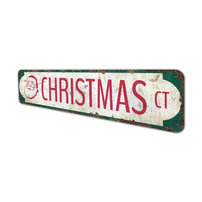 Christmas-CT-Sign-Premium-Quality-Rustic-Metal-Sign-4