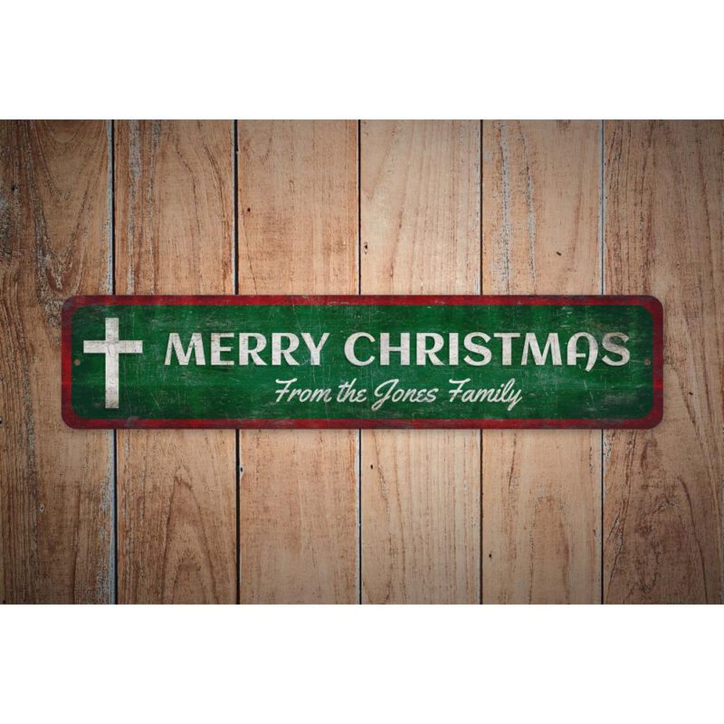 Christmas-Cross-Sign-Premium-Quality-Rustic-Metal-Sign-Images