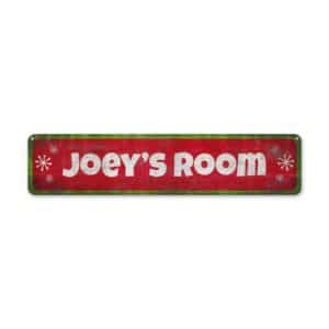 Christmas-Kids-Room-Sign-Premium-Quality-Rustic-Metal-Sign-2