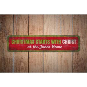 Christmas-Starts-With-Christ-Premium-Quality-Rustic-Metal-Sign-Images