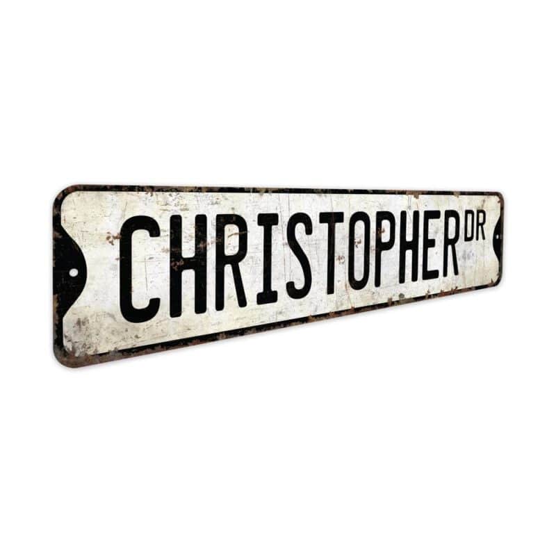 Christopher-Sign-Premium-Quality-Rustic-Metal-Sign-3