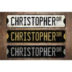 Christopher-Sign-Premium-Quality-Rustic-Metal-Sign-Images