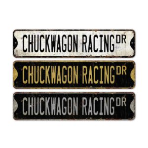 Chuckwagon-Racing-Premium-Quality-Rustic-Metal-Sign-2