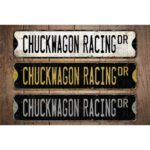 Chuckwagon-Racing-Premium-Quality-Rustic-Metal-Sign-Images