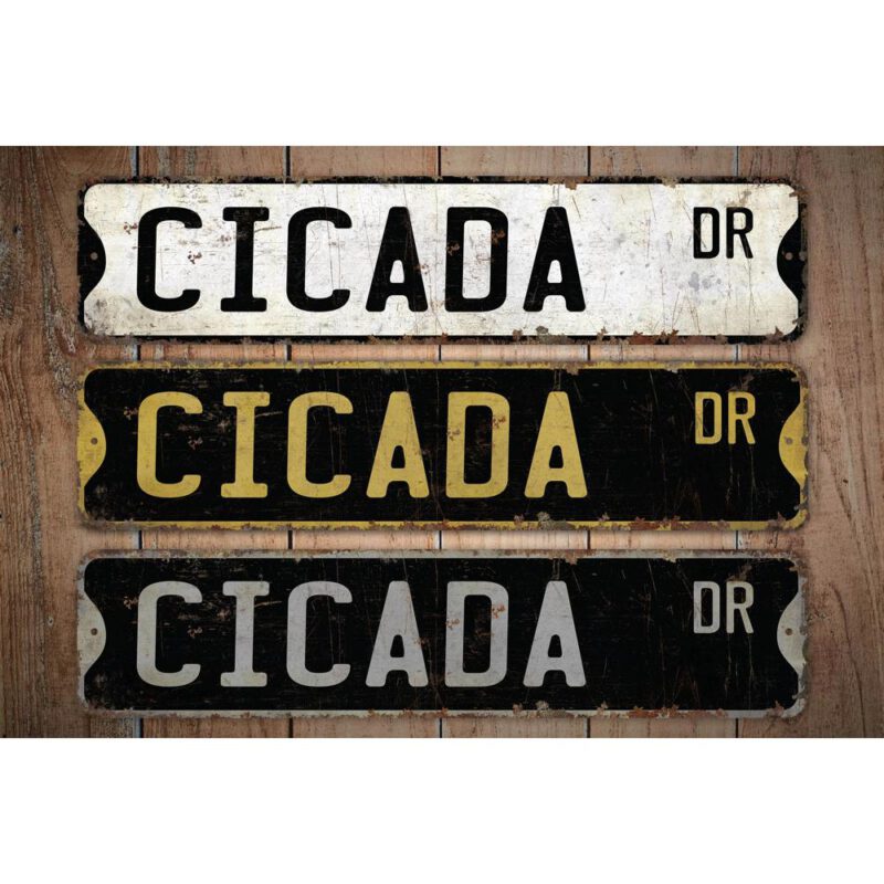 Cicada-Premium-Quality-Rustic-Metal-Sign-Images