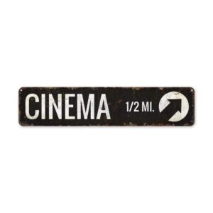 Cinema-Sign-Premium-Quality-Rustic-Metal-Sign-2