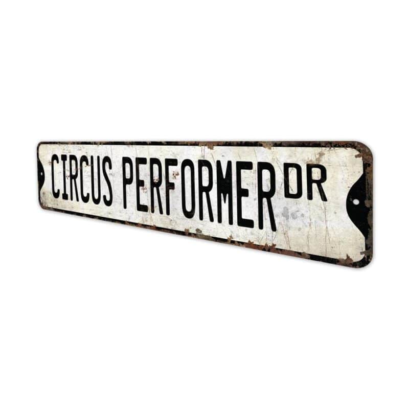 Circus-Performer-Premium-Quality-Rustic-Metal-Sign-4