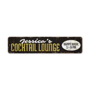 Classic-Cocktails-Sign-Premium-Quality-Rustic-Metal-Sign-2