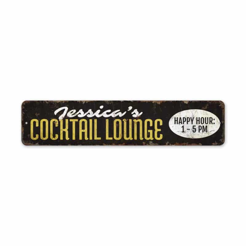 Classic-Cocktails-Sign-Premium-Quality-Rustic-Metal-Sign-2