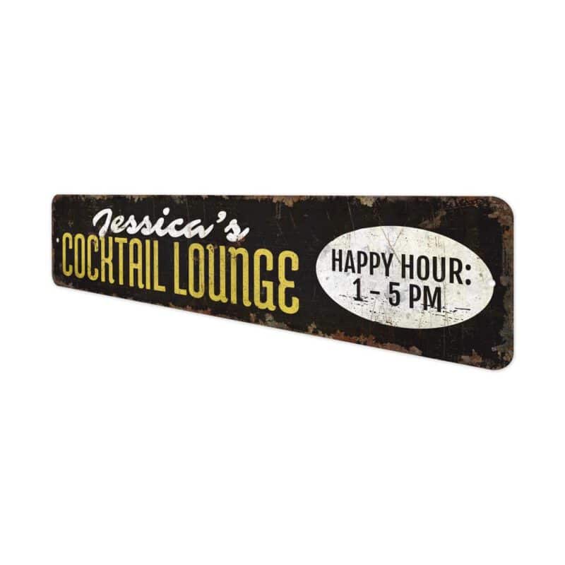 Classic-Cocktails-Sign-Premium-Quality-Rustic-Metal-Sign-4