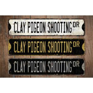 Clay-Pigeon-Shooting-Premium-Quality-Rustic-Metal-Sign-Images