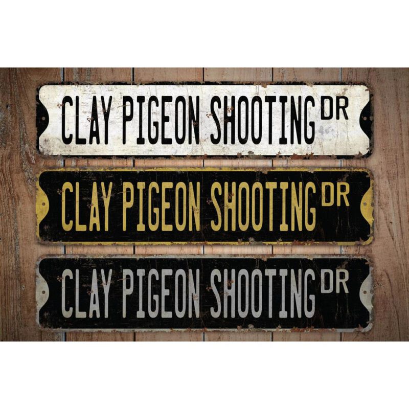 Clay-Pigeon-Shooting-Premium-Quality-Rustic-Metal-Sign-Images