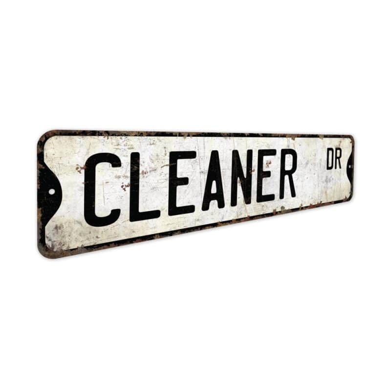 Cleaner-Premium-Quality-Rustic-Metal-Sign-3