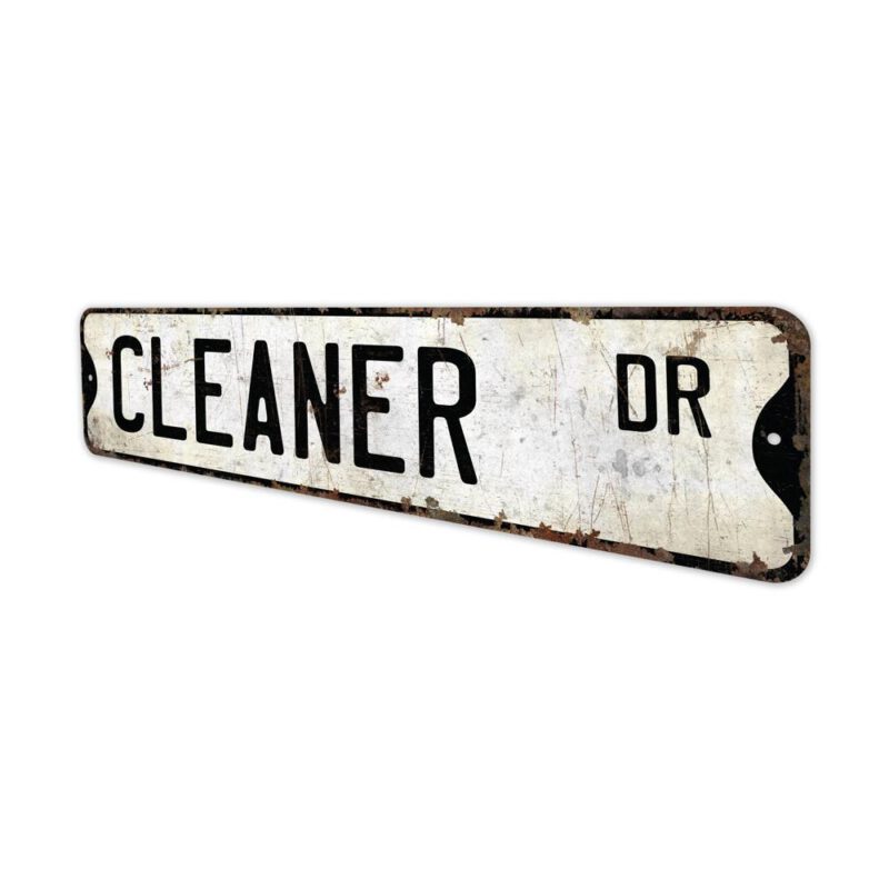 Cleaner-Premium-Quality-Rustic-Metal-Sign-4