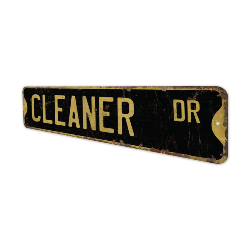 Cleaner-Premium-Quality-Rustic-Metal-Sign-6
