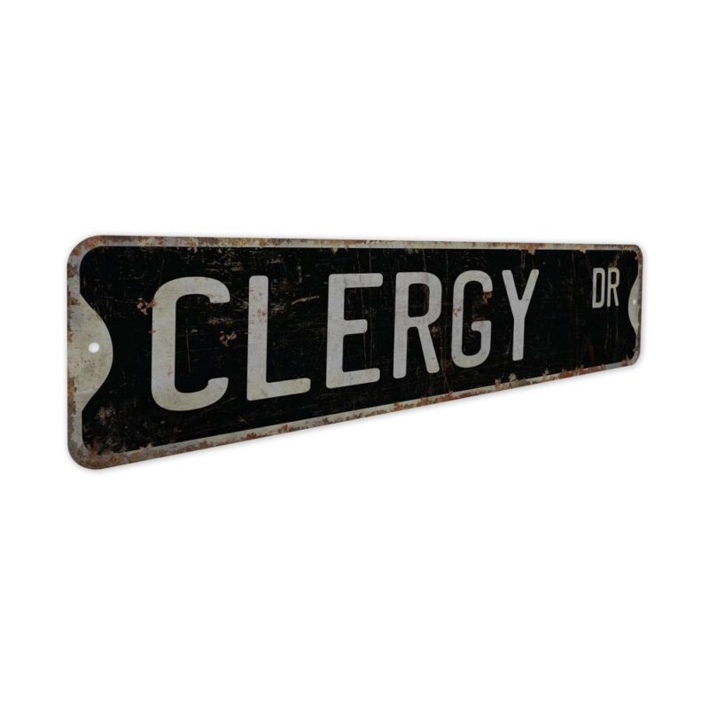 Clergy-Premium-Quality-Rustic-Metal-Sign-7