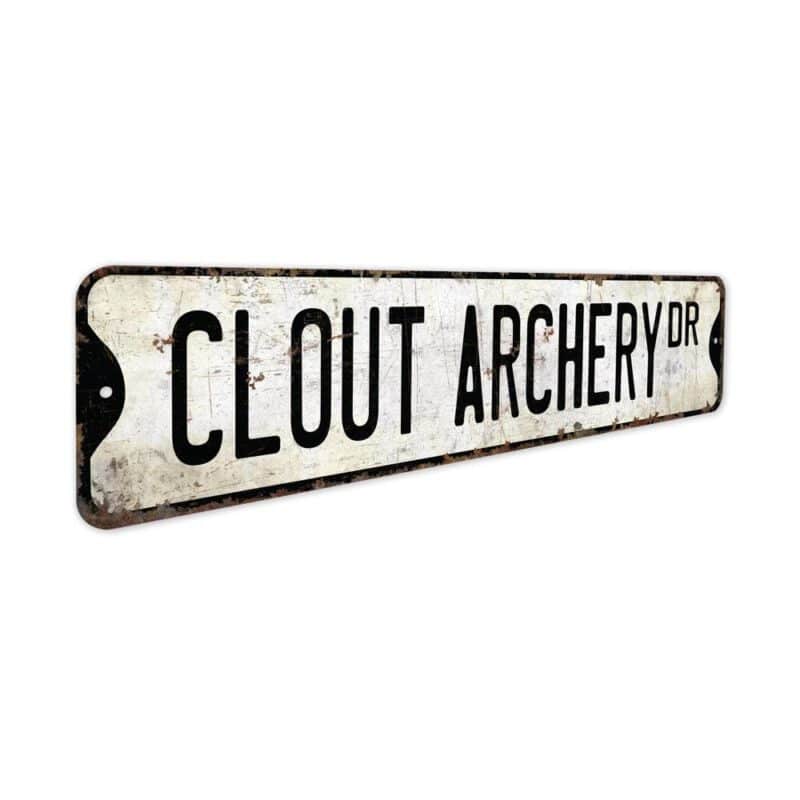 Clout-Archery-Premium-Quality-Rustic-Metal-Sign-3