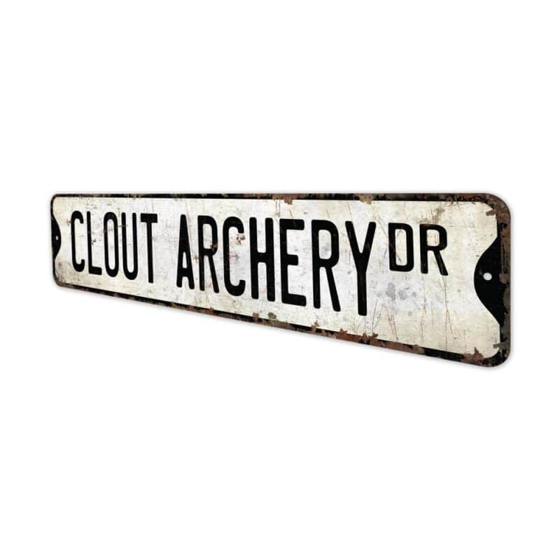 Clout-Archery-Premium-Quality-Rustic-Metal-Sign-4