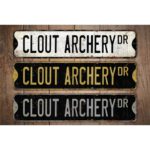 Clout-Archery-Premium-Quality-Rustic-Metal-Sign-Images