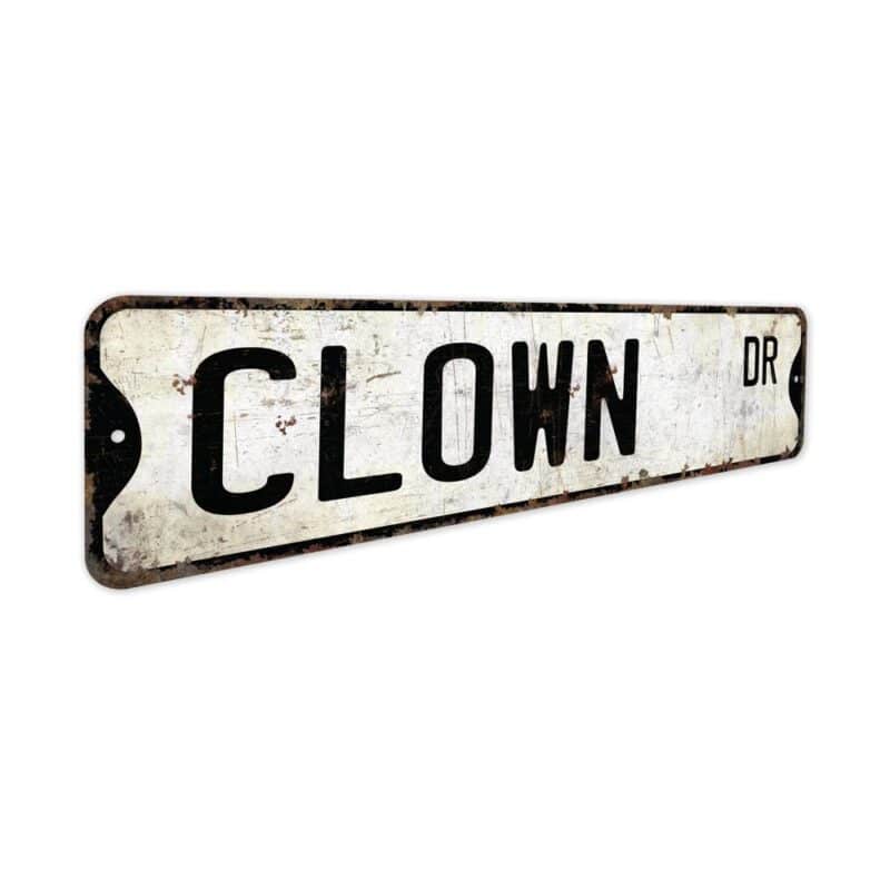 Clown-Premium-Quality-Rustic-Metal-Sign-3