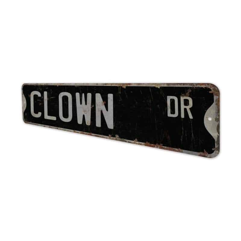 Clown-Premium-Quality-Rustic-Metal-Sign-8