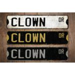 Clown-Premium-Quality-Rustic-Metal-Sign-Images