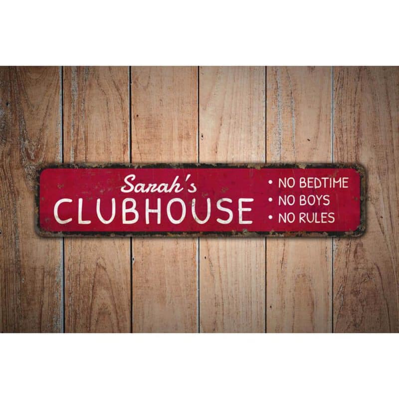 Clubhouse-Premium-Quality-Rustic-Metal-Sign-Images