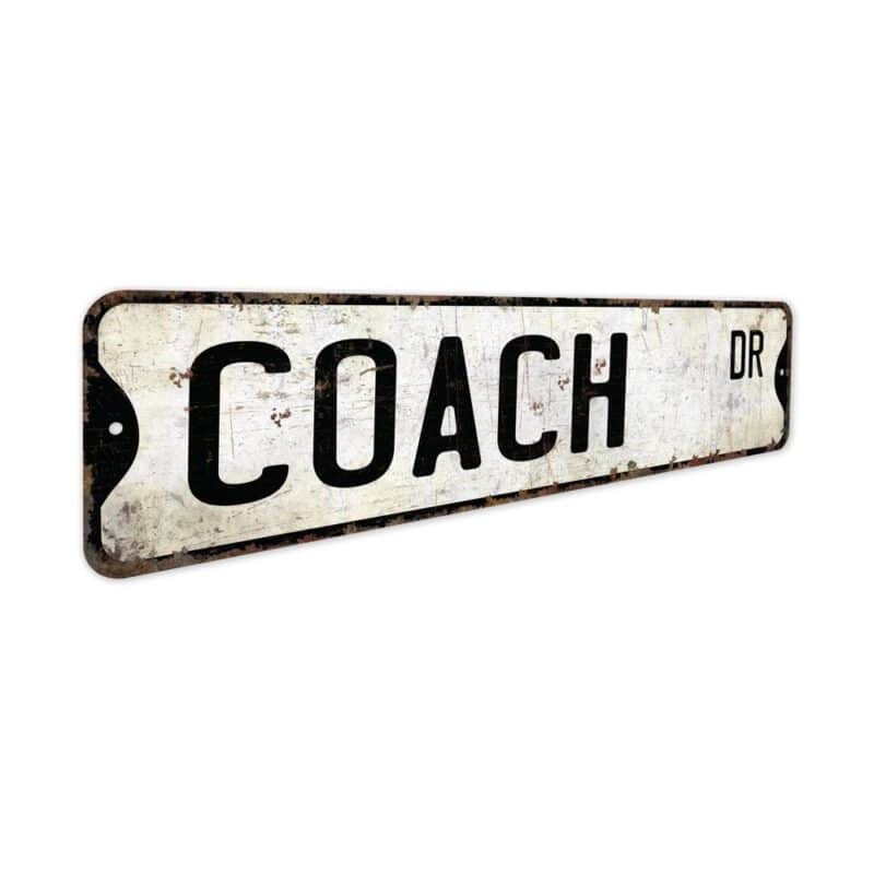 Coach-Premium-Quality-Rustic-Metal-Sign-3