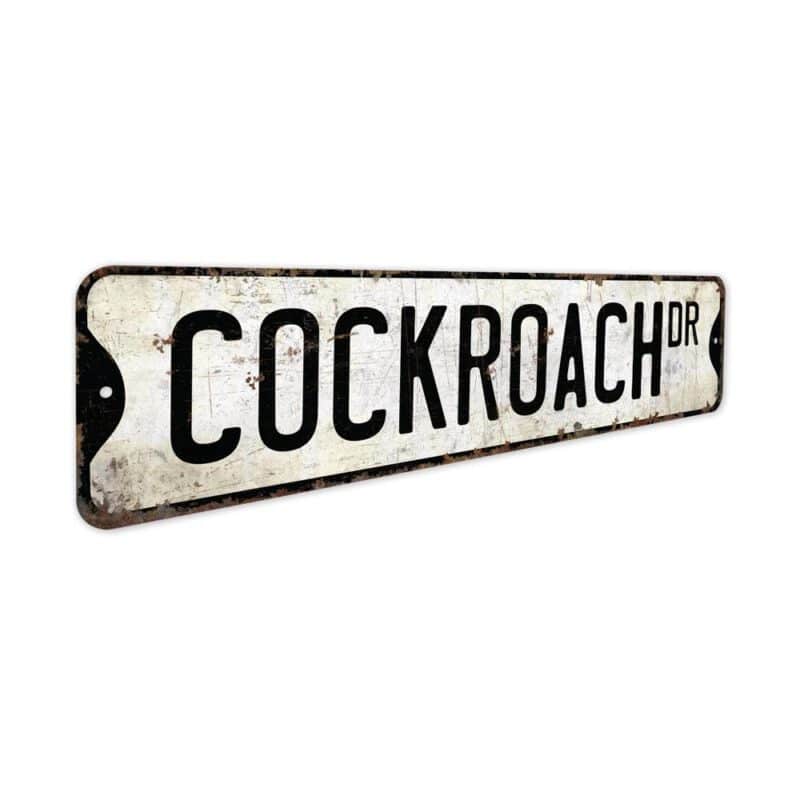 Cockroach-Premium-Quality-Rustic-Metal-Sign-3