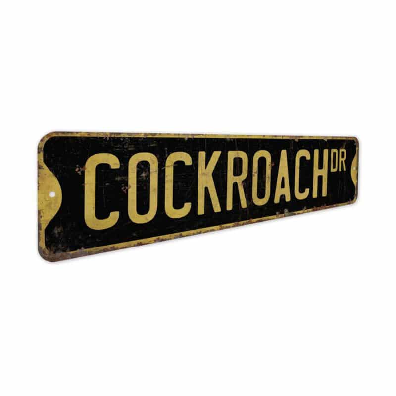 Cockroach-Premium-Quality-Rustic-Metal-Sign-5